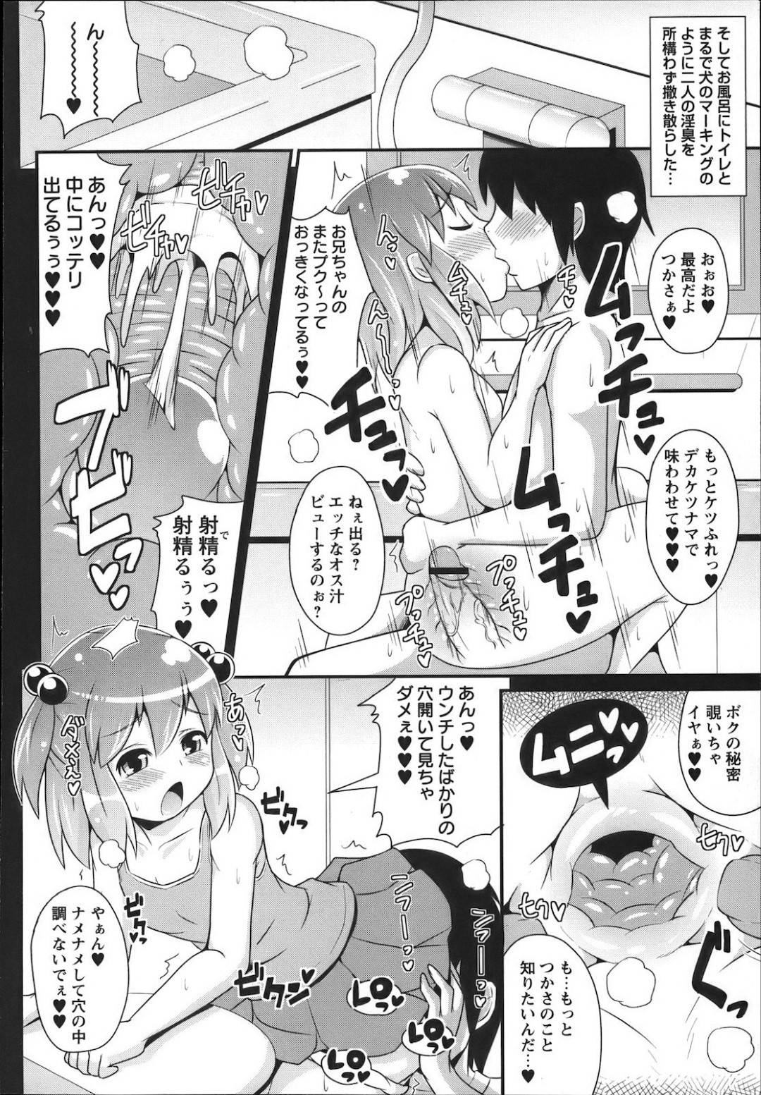 【男の娘エロ漫画】ピンク髪の男の娘の弟は兄をフェラして、アナルを舐められるwwwww【チンズリーナ】